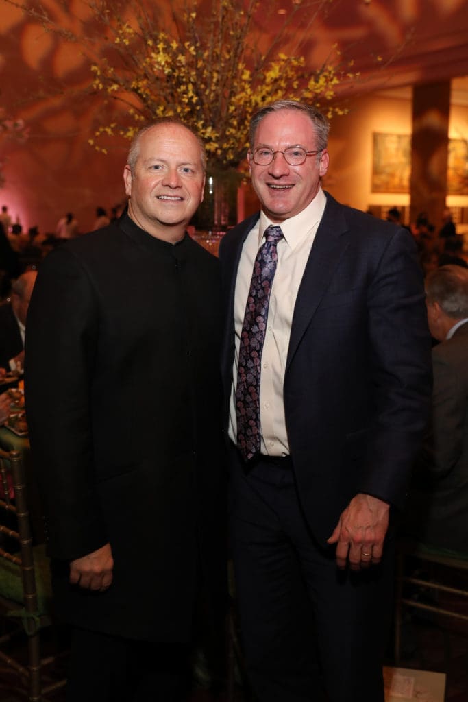Houston Grand Opera artistic and music director Patrick Summers, Judge Beau Miller (Photo by Priscilla Dickson)