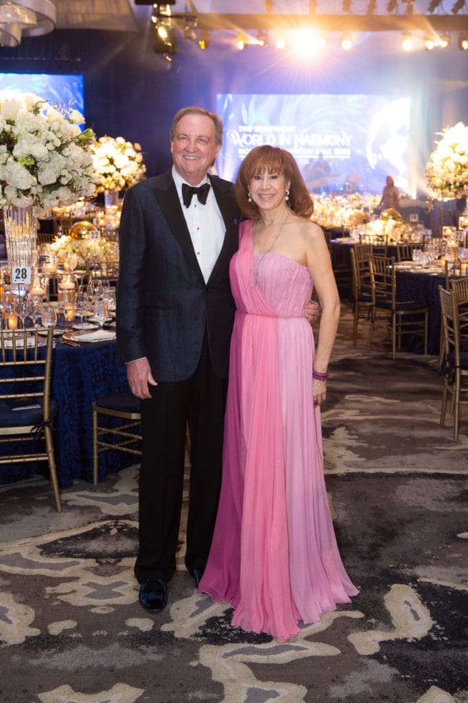 Ralph Burch & Vicki West at the Houston Symphony Ball held at the Post Oak Hotel.(Photo by Wilson Parish)