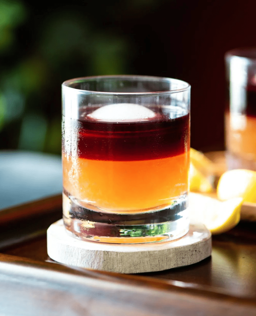 New York Whiskey Sour.