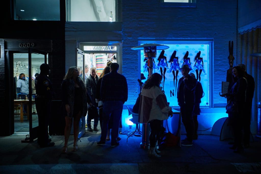 Cerulean Gallery party ready (Photo by Jonathan Zizzo)