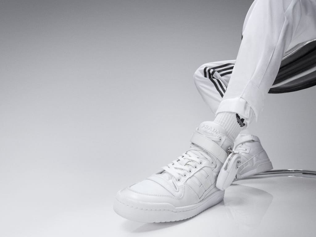 adidas for Prada Re-Nylon Forum sneakers, $850 (Photo by Jonathan Baron)