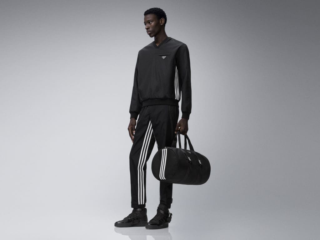 Adidas x Prada AW21 Campaign  (Photo by Jonathan Baron)