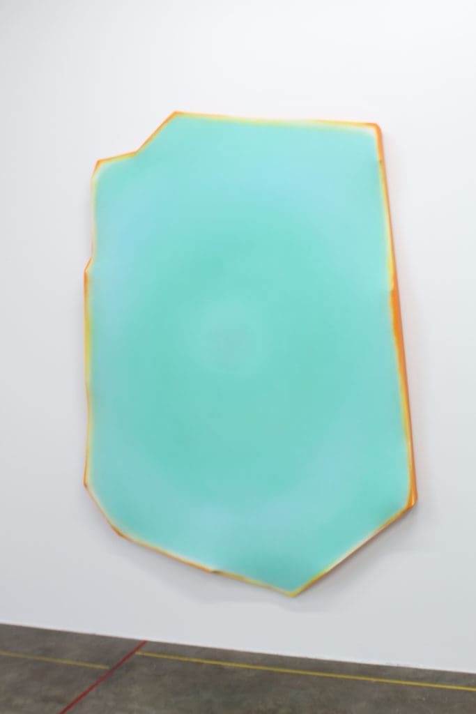 Houston artist Eduardo Portillo’s "Quilotoa 509," 2018, at The Future is Unwritten — Healing Arts Houston Auction