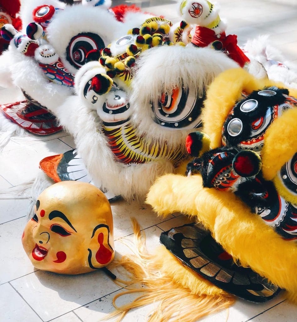 Enjoy a live lion dance performance at Galleria Dallas in celebration of Lunar New Year. (Courtesy)