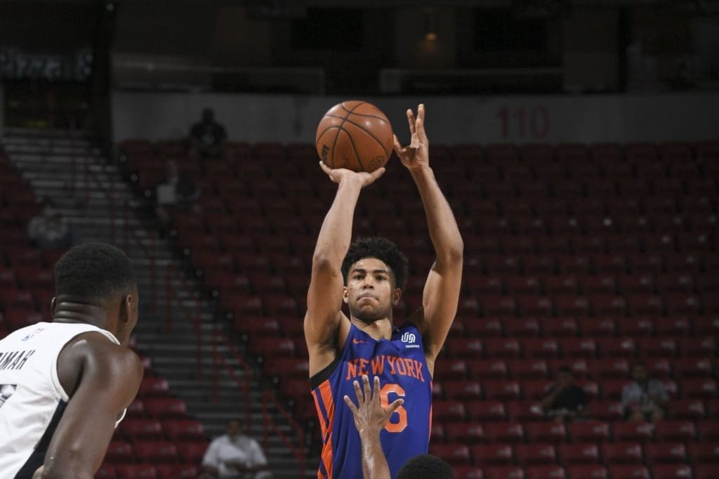 Former UH star Quentin Grimes wasted little time in making an impact with the New York Knicks.