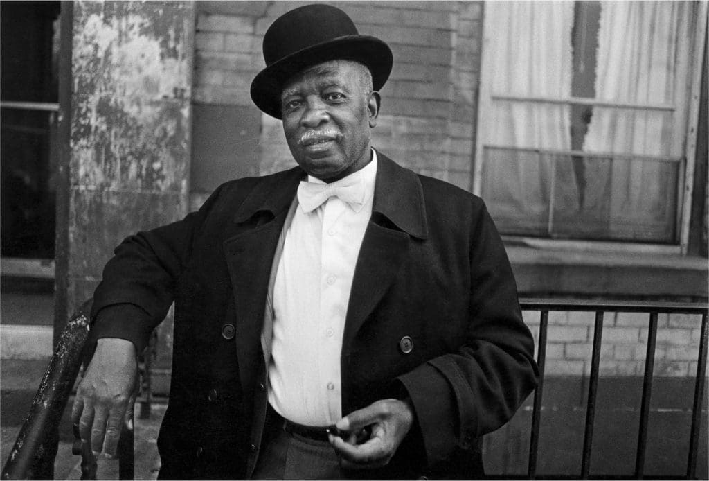 Photographer Dawoud Bey's evocative retrospective begins March 6 at MFAH. This image is entitled, "A Man in a Bowler Hat, Harlem, NY"