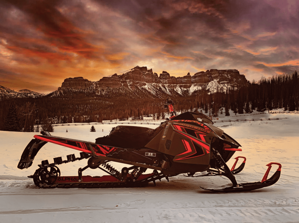 Brooks Lake Lodge is only reachable by snowmobile or dogsled in the winter months. (Courtesy Visit Wyoming)