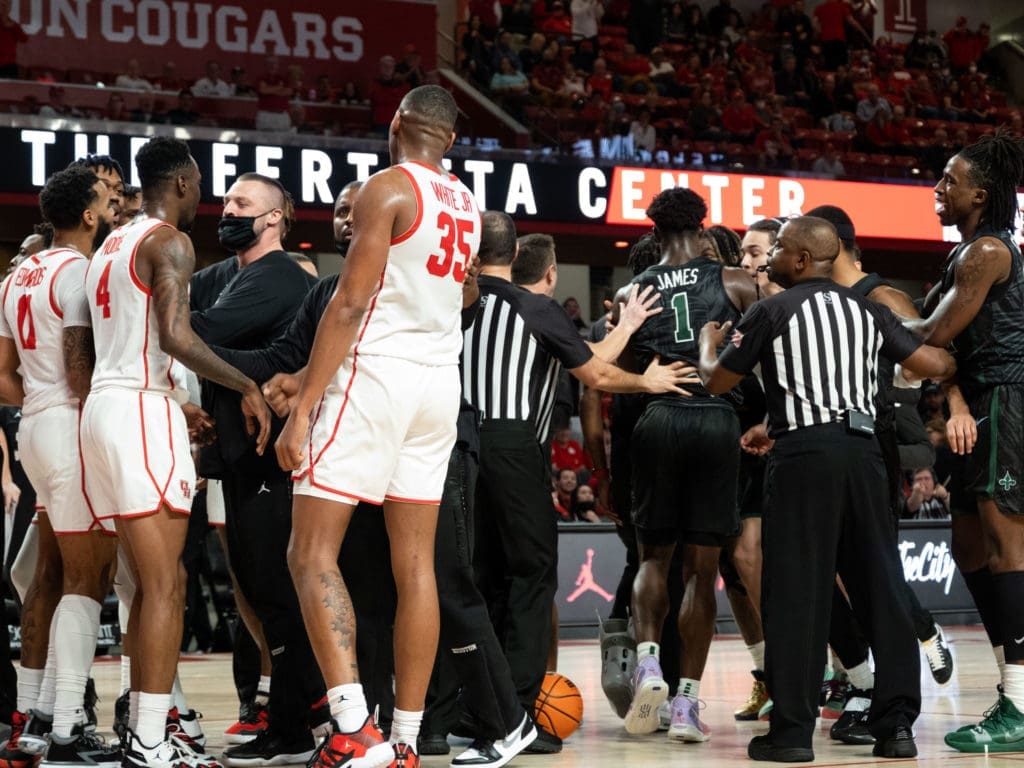 Fabian White Jr. Knows Teams Are Trying to Get in Houston’s Head With Extra Physical Play, Pushing and Trash Talk
