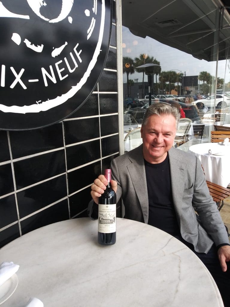 Brasserie 19 owner Charles Clark, former chef and partner at Ibiza, can be found at his River Oaks hot spot most days. (Photo by Erica Culp)