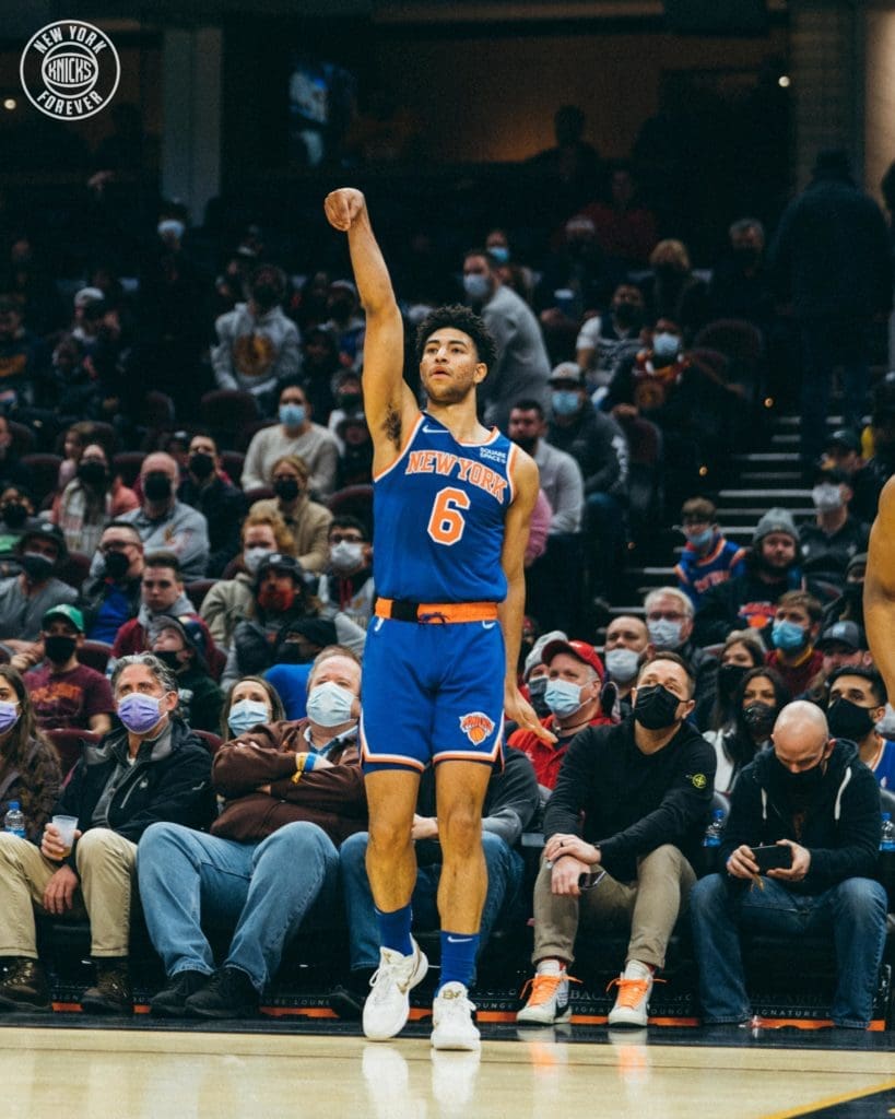 Former University of Houston guard Quentin Grimes has proven he can score in bunches in the NBA with the New York Knicks.