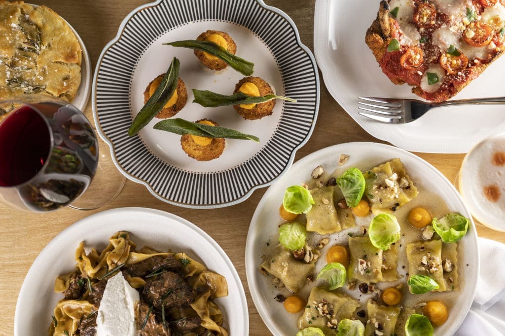 Fiatto's menu is full of seasonally-inspired Italian dishes created by chef Kylil Henson. (Photo by Kathy Tran)