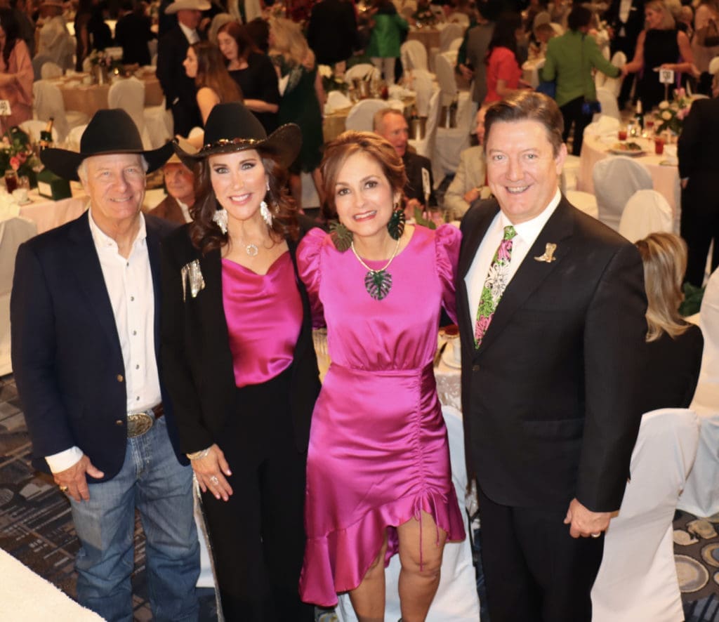 Jim & Lynda Winne, Tonya Yurgensen Jacks & Kevin Jacks at the HLS&R Trailblazers Awards luncheon