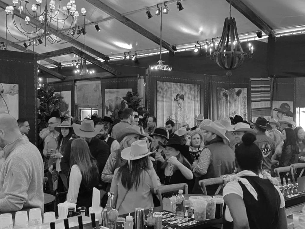 Berg Hospitality Group's The Ranch Saloon & Steakhouse at the Houston Livestock Show and Rodeo is up and running introducing a sophisticated approach to wining and dining at NRG Park.  (Photo by Shelby Hodge)