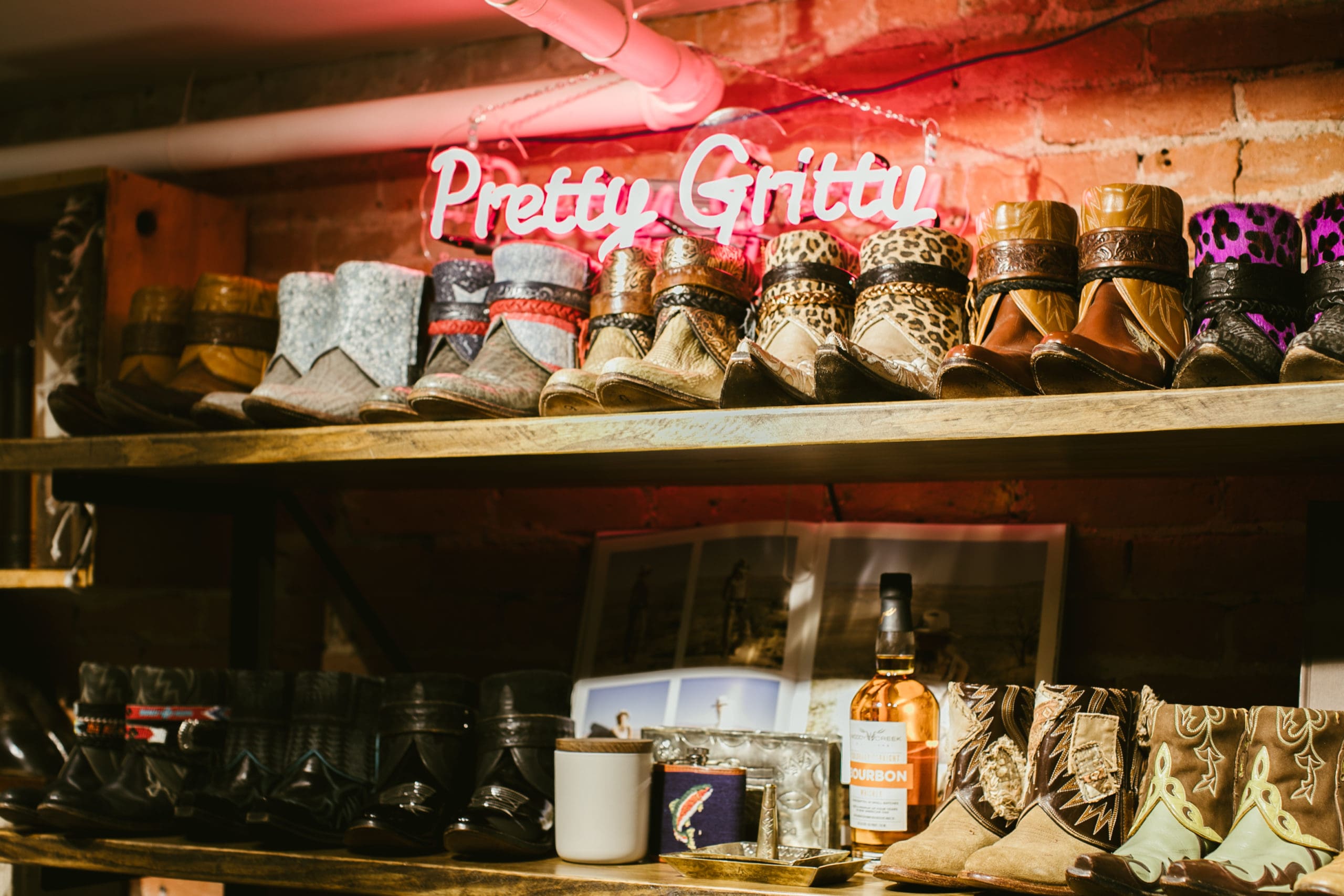 Western boots are featured in the Kemo Sabe pop-up opening in Rice Village. (Photo courtesy of Kemo Sabe)