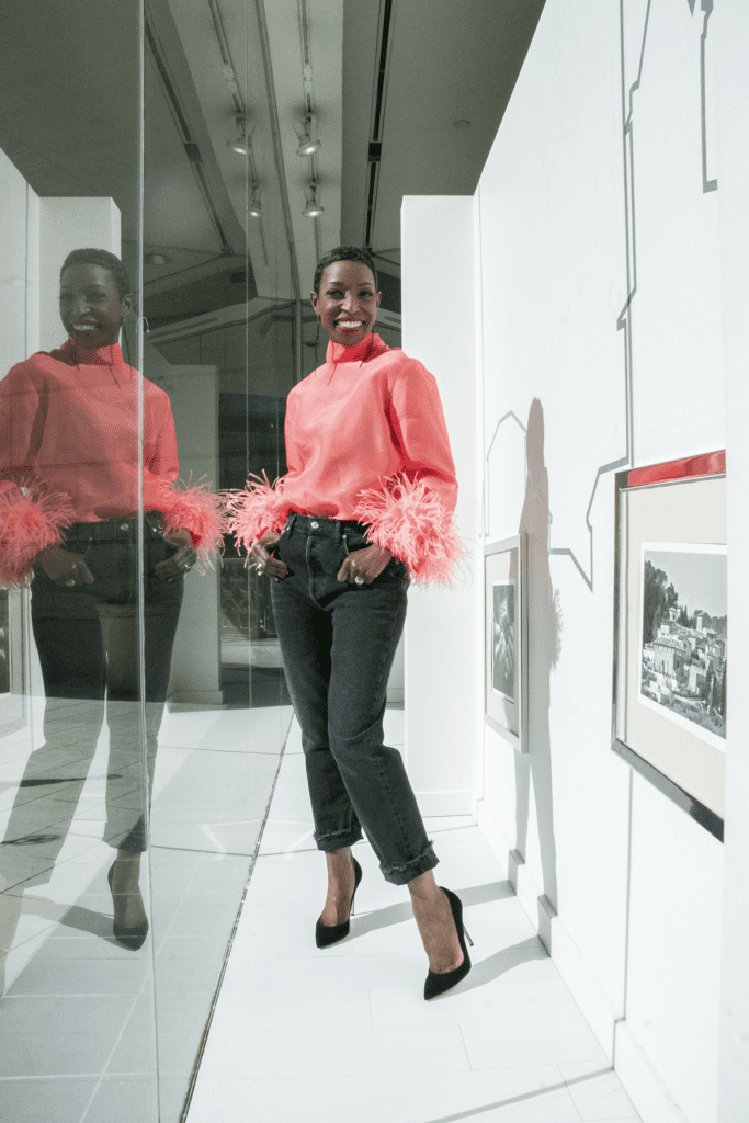Feathers and fringe are an easy way to take a look to the next level and can be worn for any occasion.