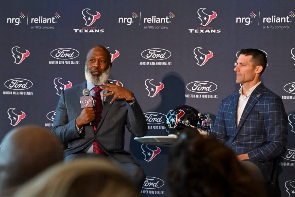 Lovie Smith was the second coach hired by Houston Texans general manager Nick Caserio. Now, he's working on hire No. 3.
