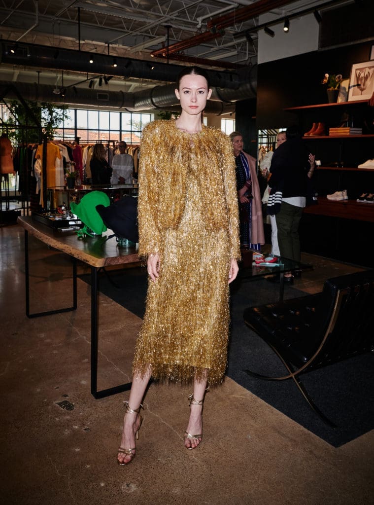 Adam Lippes' new collection  (Photo by Jonathan Zizzo)