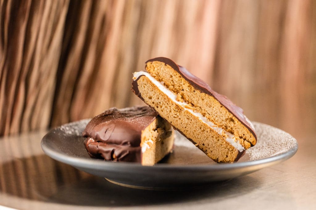 Don't leave Wits without trying a homemade moon pie with ice cream. (Photo by Kathy Tran)