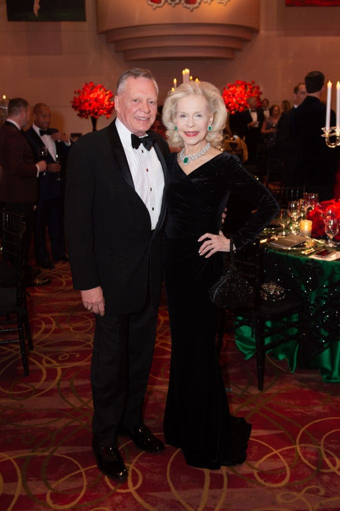 Richard Flowers, Lynn Wyatt (Photo by Wilson Parish)