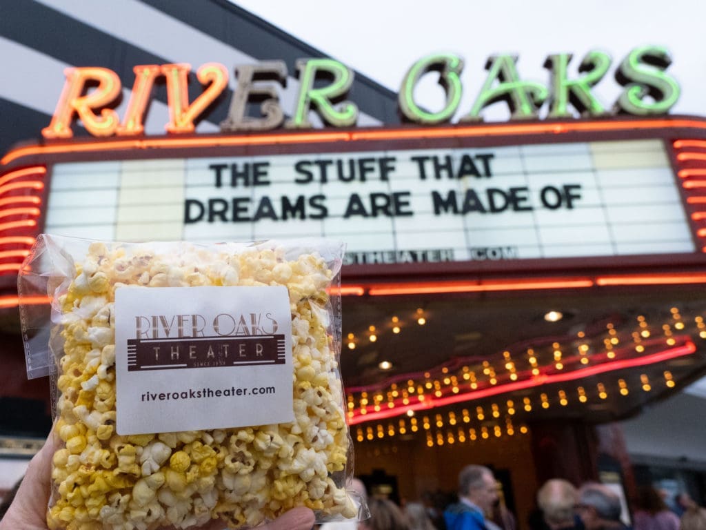 River Oaks Theatre, a Houston landmark that dates back to 1939, is being brought back to movie life. (Photo by F. Carter Smith)
