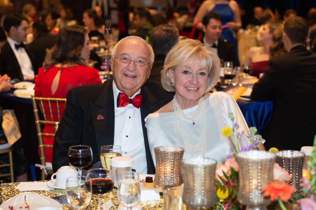 Russ & Judy Labrasca at the American Heart Association Heart Ball at the Hilton Americas-Houston. (Photo by Wilson Parish)