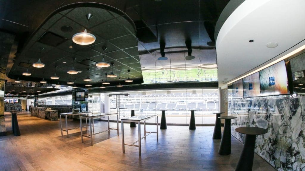 The Chairman's Club is one of the VIP lands at SoFi Stadium.