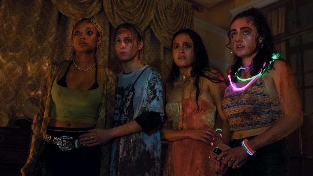 Starring Pete Davidson, Amandla Stenberg, and Maria Bakalova, "Bodies Bodies Bodies," is a can't miss comedy slasher film at SXSW.