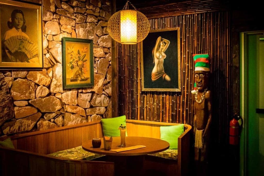 Lei Low Rum & Tiki Bar is a secret Houston bar.