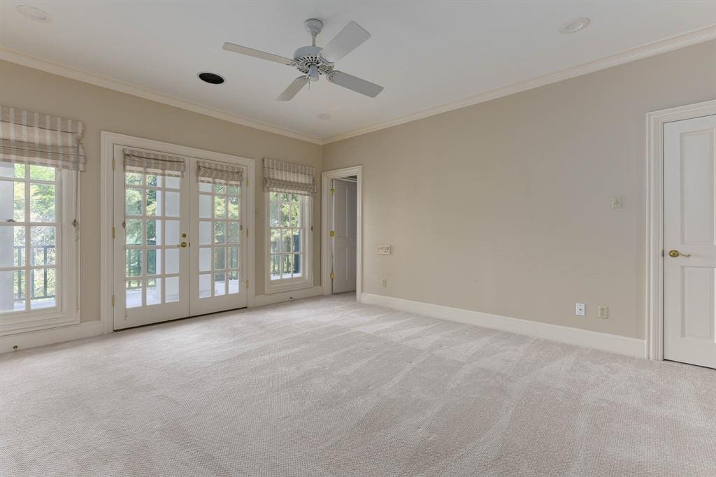 One of four bedrooms in the University Park home.