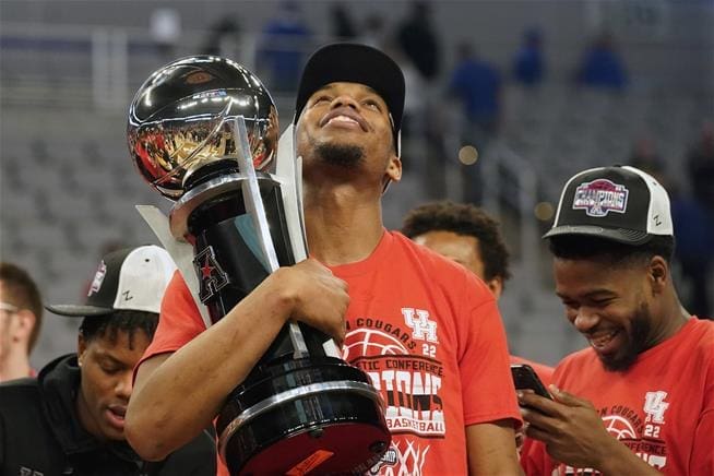 Fabian White Jr. won the Most Outstanding Player Award at the AAC Tournament after battling through back pain to bring another big trophy home to Houston.