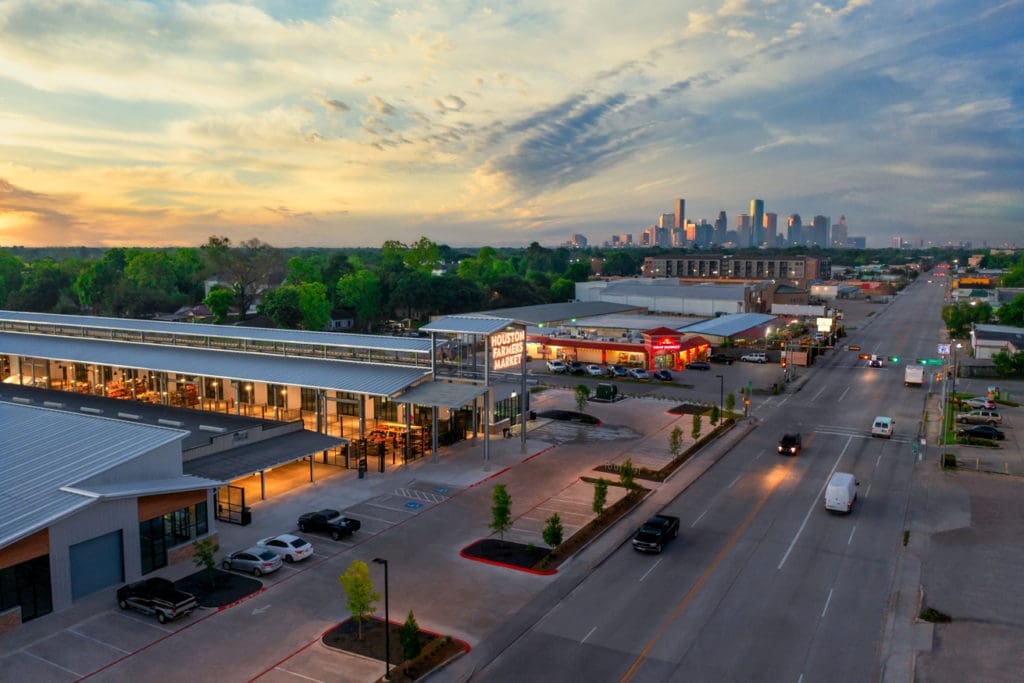 An aerial view of the Houston Farmers Market. Photo Michael Craft.
