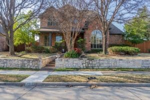 A two-story home in Frisco.