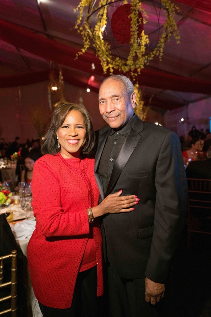 Melanie Lawson, John Guess Jr. at Asia Society Texas’ 2022 Tiger Ball: Commemorating the 10th Anniversary of Asia Society Texas Center's Opening (Photo by Daniel Ortiz)