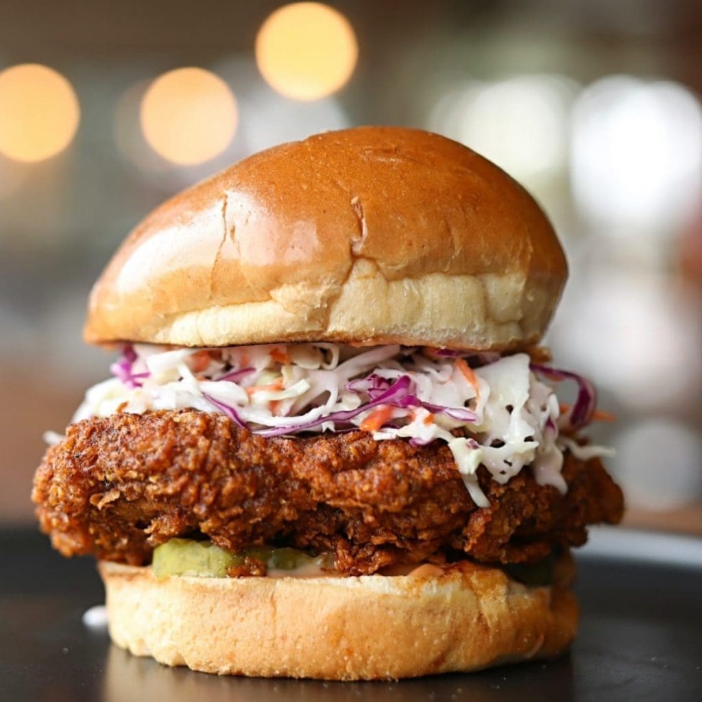 The Nashville Hot "Chicken" sandwich at Project Pollo is a crowd favorite. (Courtesy)