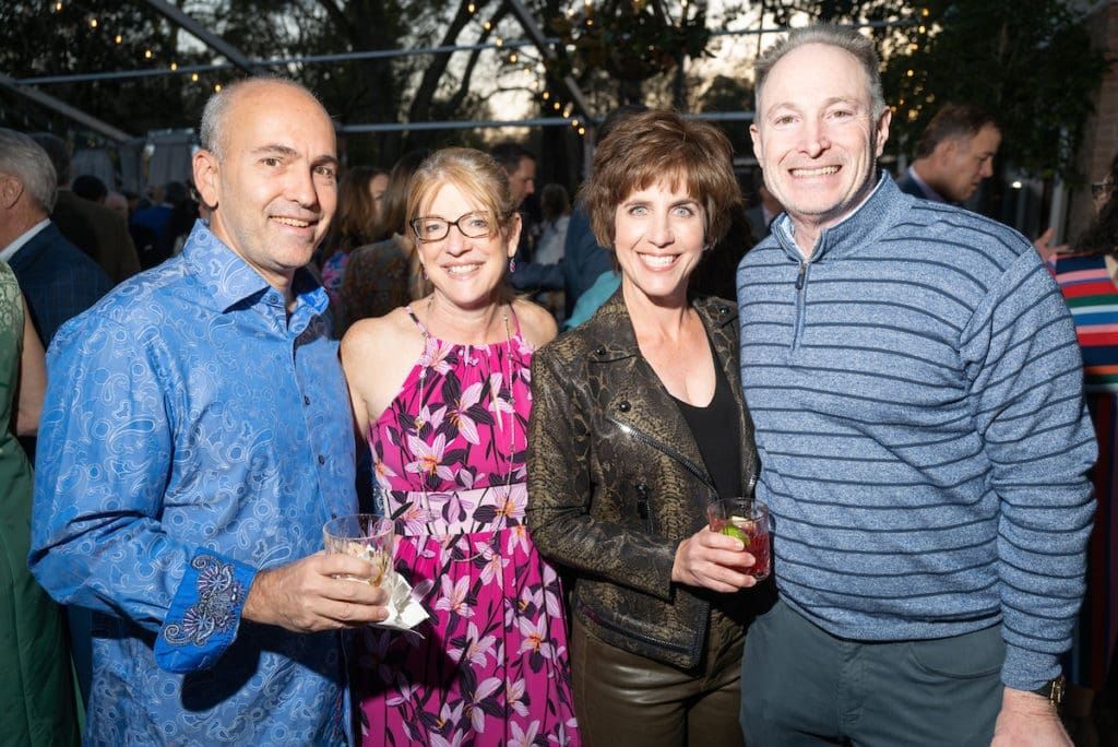 Howard & Michelle Stone, Jill & Charlie Talisman attend The Root Ball (Photo by Daniel Ortiz)