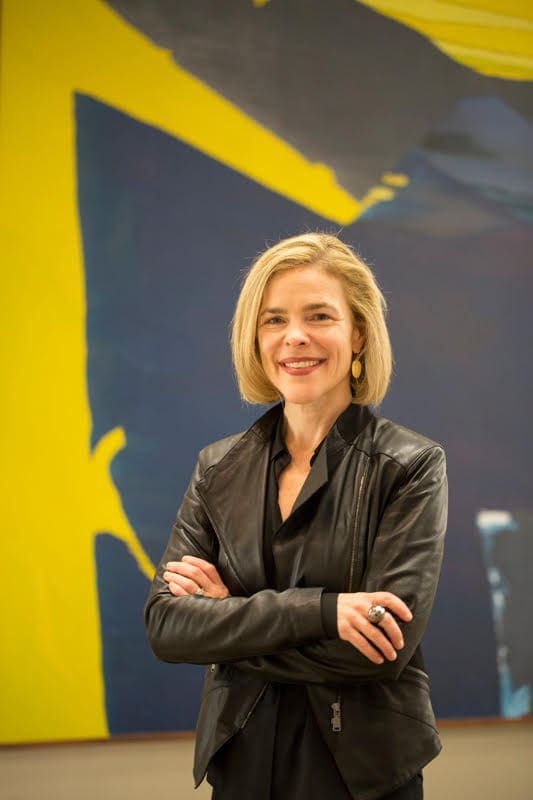 Moody Center Suzanne Deal Booth executive director Alison Weaver is the founding director of Rice's innovative visual and performative think tank. Weaver also weighs in on the university's public art program. (Photo by Geoffrey Winningham)