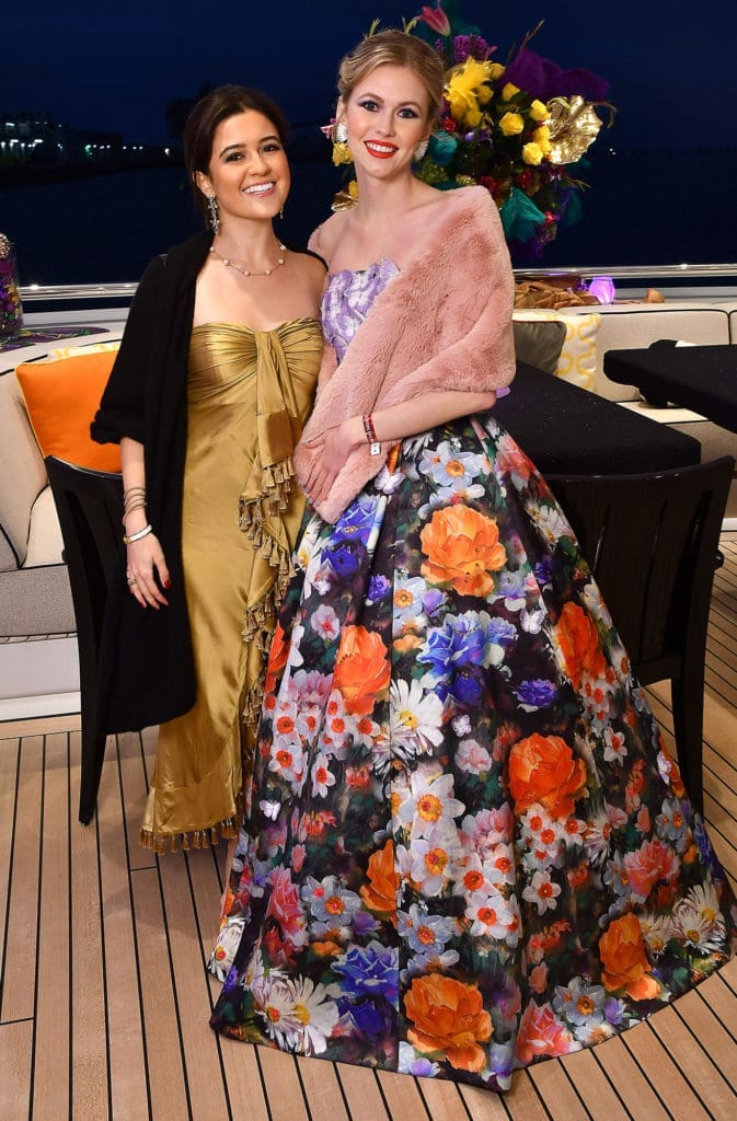 Abbey Dethloff, Kameron Ong at the annual San Luis Salute.  (Dave Rossman photo)