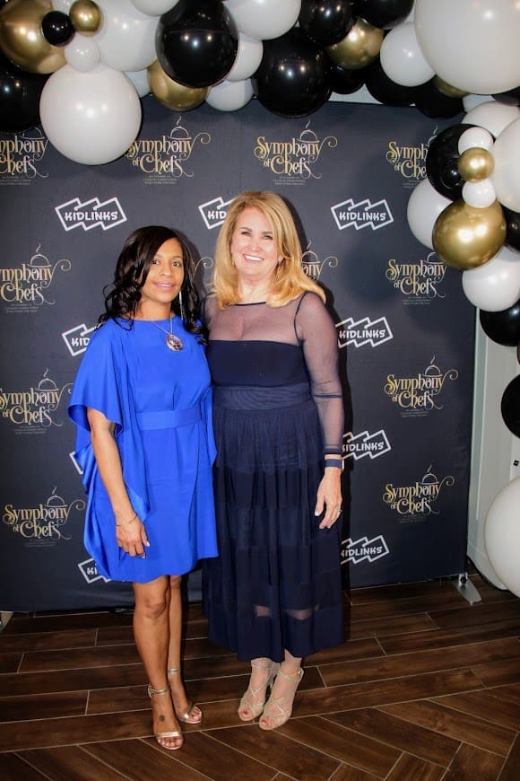 Ally Tarleton and KidLinks CEO Diana Crawford 