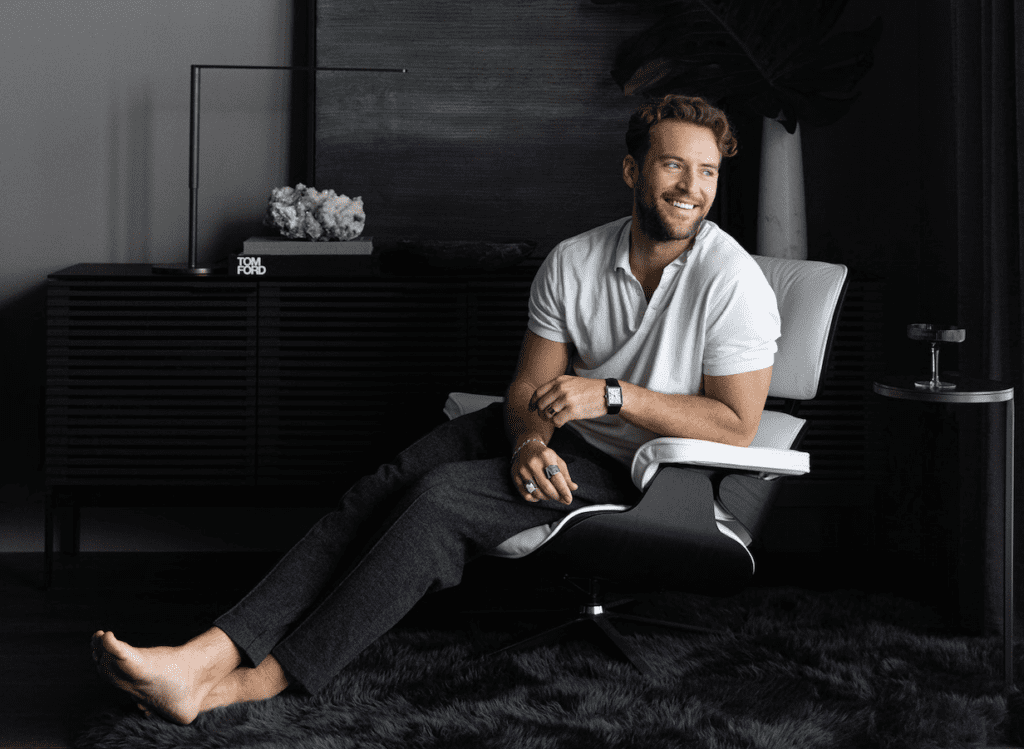 In-demand, Austin-based designer Brady Mathews, owner / principal designer, Sojourn Design House, shares his Art + Design insights in Designer Confidential, presented by West Chelsea Contemporary at The Halles on Thursday, March 31, 2 to 4 pm. (Photo by Molly Culver)