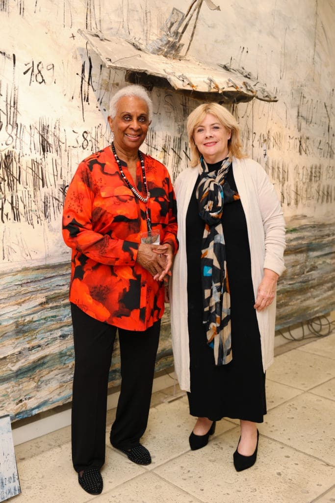 Honoree Carole A. Pinkett, Justice Meg Poissant (Photo by Johnny Than)
