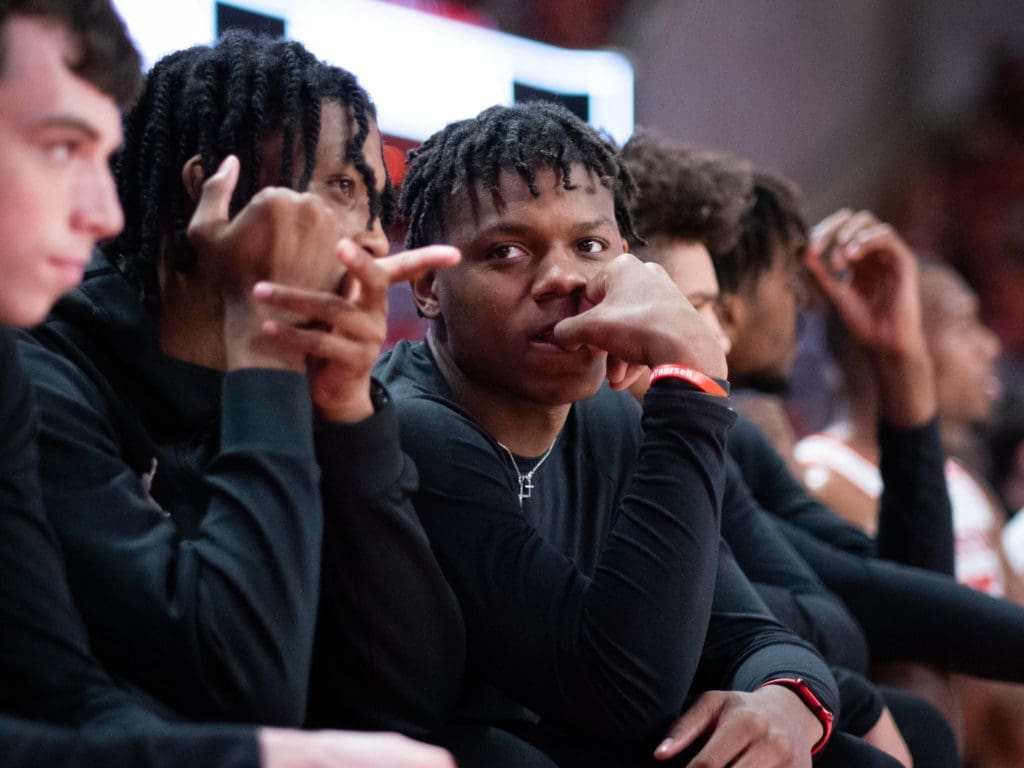 Tramon Mark and Marcus Sasser have been out since December. (Photo by F. Carter Smith)