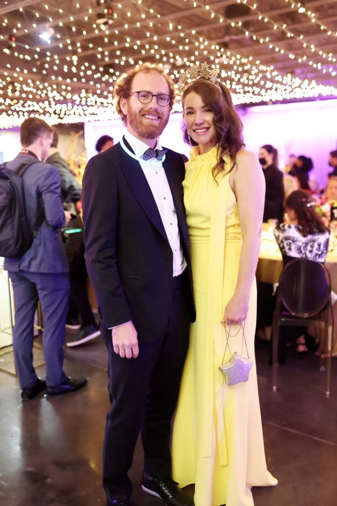 Garrett & Alicia Gordy at the Stages "Light the Night" gala held at The Gordy (Photo by Quy Tran)