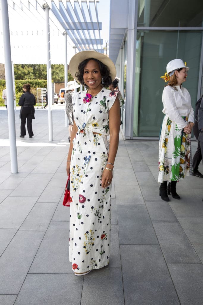 Roslyn Bazelle Mitchell at Hermann Park Conservancy's Hats in the Park Luncheon (Photo by Jenny Antill)