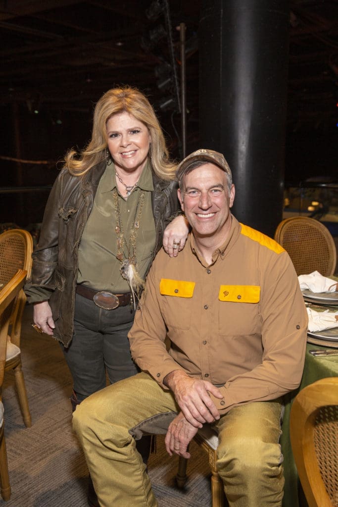 Kelli & John Weinzierl at the HMNS gala (Photo by Jenny Antill)