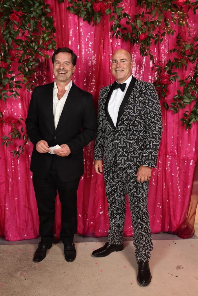 Michael Landrum, Pepper Paratore at the Stages "Light the Night" gala held at The Gordy (Photo by Quy Tran)