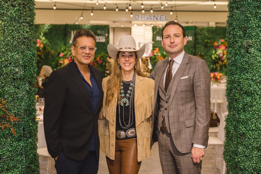Naeem Khan, Kristina Somerville, Chris Hendel (Photo by Johnny Than)