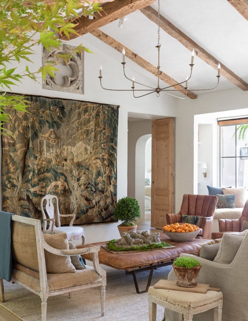 Patina Farm in Ojai, California with architecture by Steve Giannetti and design by Brooke Giannetti. Photograph Lisa Romerein.