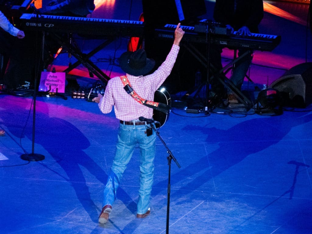 George Strait says his goodbyes, but he always comes back to The Houston Rodeo. (Photo by F. Carter Smith)