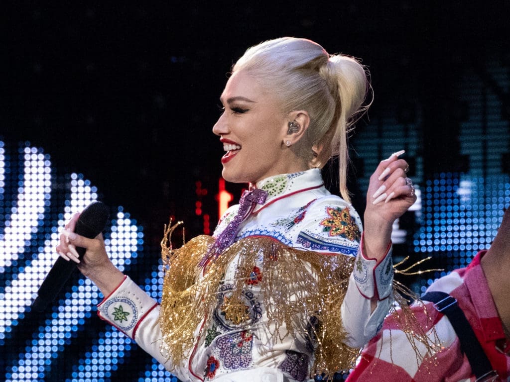 For her Houston Rodeo debut, Gwen Stefani brought a bit of Las Vegas glitter and glam to the NRG Stadium. (Photo by F. Carter Smith)