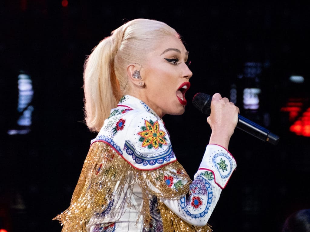 For her Houston Rodeo debut, Gwen Stefani brought a bit of Las Vegas glitter and glam to the NRG Stadium. (Photo by F. Carter Smith)